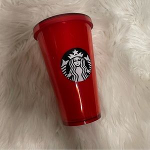 Starbucks Grande Red Jelly Tumbler- Rare